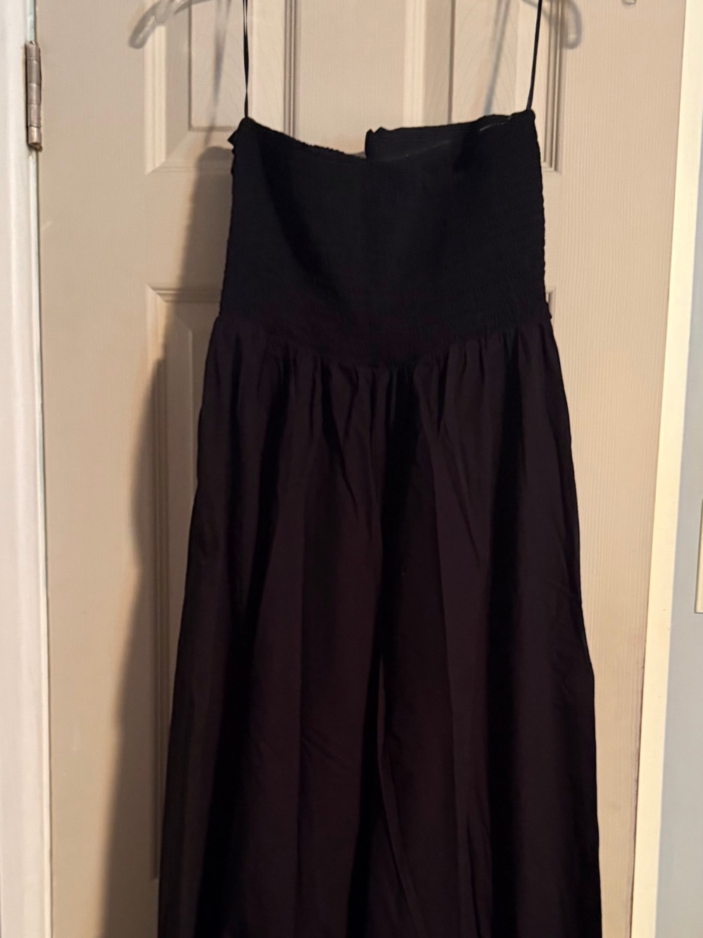 Women's Black Strapless jumper